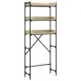 Estantería lavadora madera ingeniería roble Sonoma 67x25x163 cm de , Accesorios para lavadoras y secadoras - Ref: Foro24-8389...