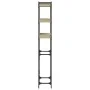 Estantería lavadora madera ingeniería roble Sonoma 67x25x163 cm de , Accesorios para lavadoras y secadoras - Ref: Foro24-8389...