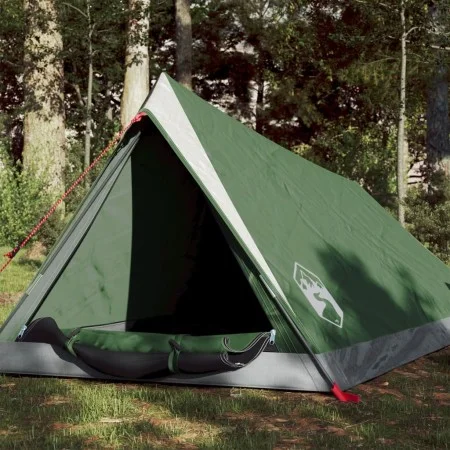 Tienda de campaña para 2 personas impermeable verde de , Tiendas de campaña - Ref: Foro24-94362, Precio: 39,52 €, Descuento: %