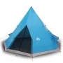 Tienda de campaña tipi para 4 personas impermeable azul by , tents - Ref: Foro24-94381, Price: 118,02 €, Discount: %