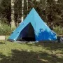 Tienda de campaña tipi para 4 personas impermeable azul by , tents - Ref: Foro24-94381, Price: 118,02 €, Discount: %