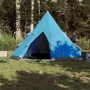 Tienda de campaña tipi para 4 personas impermeable azul by , tents - Ref: Foro24-94381, Price: 113,29 €, Discount: %