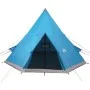 Tienda de campaña tipi para 4 personas impermeable azul by , tents - Ref: Foro24-94381, Price: 118,02 €, Discount: %