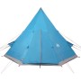 Tipi-Zelt für 4 Personen, wasserdicht, blau von , Zelte - Ref: Foro24-94381, Preis: 113,29 €, Rabatt: %