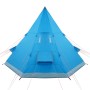 Tipi-Zelt für 4 Personen, wasserdicht, blau von , Zelte - Ref: Foro24-94381, Preis: 113,29 €, Rabatt: %