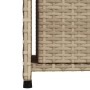 Garten-Aufbewahrungsschrank aus beigem PE-Rattan 50x55x115 cm von , Aufbewahrungsboxen für den Außenbereich - Ref: Foro24-365...