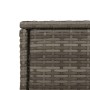 Garten-Aufbewahrungsschrank aus grauem PE-Rattan 105x55x113 cm. von , Aufbewahrungsboxen für den Außenbereich - Ref: Foro24-3...