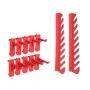 Kit de cajas de almacenaje 103 pzas paneles de pared rojo/negro by , Tool cabinets - Ref: Foro24-150813, Price: 64,02 €, Disc...