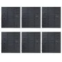 Kit de cajas de almacenaje 103 pzas paneles de pared rojo/negro by , Tool cabinets - Ref: Foro24-150813, Price: 64,02 €, Disc...