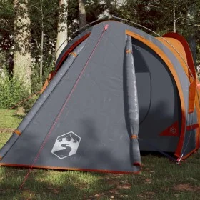 Tienda de campaña iglú para 2 personas impermeable gris naranja by , tents - Ref: Foro24-94341, Price: 65,92 €, Discount: %
