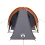 Tienda de campaña iglú para 2 personas impermeable gris naranja de , Tiendas de campaña - Ref: Foro24-94341, Precio: 65,88 €,...