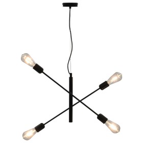 Deckenleuchten mit Glühlampen 2 W schwarz E27 von vidaXL, Lampen - Ref: Foro24-281439, Preis: 50,99 €, Rabatt: %