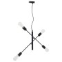 Lámparas de techo con bombillas de filamento 2 W negro E27 de vidaXL, Lámparas - Ref: Foro24-281439, Precio: 50,99 €, Descuen...