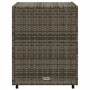 Gray PE rattan garden storage cabinet 55x59x69 cm by , Outdoor storage boxes - Ref: Foro24-365557, Price: 145,39 €, Discount: %