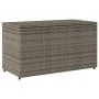Gray PE rattan garden storage cabinet 110x55x60.5 cm by , Outdoor storage boxes - Ref: Foro24-365569, Price: 144,09 €, Discou...
