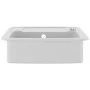 Granite kitchen sink with a white bowl by vidaXL, Sinks - Ref: Foro24-144853, Price: 191,85 €, Discount: %
