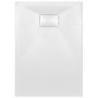 Duschwanne aus weißem SMC 100x70 cm von vidaXL, Duschwannen - Ref: Foro24-144771, Preis: 150,91 €, Rabatt: %