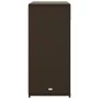 Brauner Gartenschrank aus PE-Rattan, 105 x 55 x 113 cm von , Aufbewahrungsboxen für den Außenbereich - Ref: Foro24-365564, Pr...