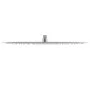 Runder Duschkopf mit Regeneffekt aus Edelstahl, 20 cm von , Duschköpfe - Ref: Foro24-142158, Preis: 68,51 €, Rabatt: %