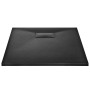 Black SMC shower tray 90x70 cm by vidaXL, Shower trays - Ref: Foro24-144777, Price: 145,87 €, Discount: %