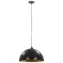 Deckenlampen 2 Stück schwarz und gold halbkugelförmig 50 cm E27 von vidaXL, Lampen - Ref: Foro24-50877, Preis: 170,39 €, Raba...