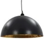 Deckenlampen 2 Stück schwarz und gold halbkugelförmig 50 cm E27 von vidaXL, Lampen - Ref: Foro24-50877, Preis: 154,82 €, Raba...