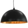 Lámparas de techo 2 uds semiesféricas negro y dorado 50 cm E27 de vidaXL, Lámparas - Ref: Foro24-50877, Precio: 160,75 €, Des...