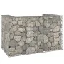 Gabion wall for galvanized trash container 180x100x110 cm by , Waste container supports - Ref: Foro24-151299, Price: 127,53 €...