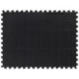 Baldosa de suelo de goma negro 12 mm 90x120 cm de , Esteras para equipos de gimnasia - Ref: Foro24-155672, Precio: 48,74 €, D...