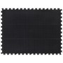 Schwarze Gummibodenfliese 12 mm 90x120 cm von , Matten für Fitnessgeräte - Ref: Foro24-155672, Preis: 56,41 €, Rabatt: %