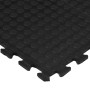 Schwarze Gummibodenfliese 12 mm 90x120 cm von , Matten für Fitnessgeräte - Ref: Foro24-155672, Preis: 56,41 €, Rabatt: %