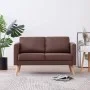 2-Sitzer-Sofa aus braunem Stoff von vidaXL, Sofas - Ref: Foro24-281353, Preis: 243,26 €, Rabatt: %