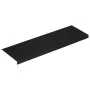 Rubber stair treads 10 pcs rubber 25x75 cm by , Stair mats - Ref: Foro24-155641, Price: 45,01 €, Discount: %