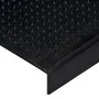 Alfombrillas de escalera de goma 10 uds goma 25x75 cm de , Alfombrillas para escalones - Ref: Foro24-155641, Precio: 45,01 €,...