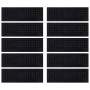 Gummistufenmatten 10 Stück Gummi 25x75 cm von , Treppenmatten - Ref: Foro24-155639, Preis: 53,52 €, Rabatt: %