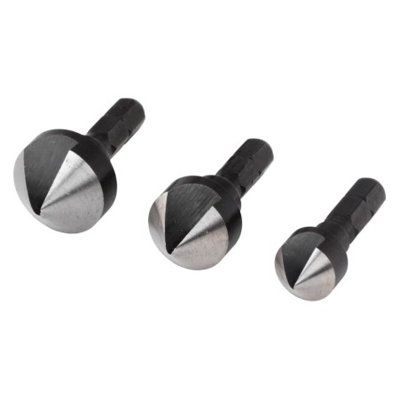 wolfcraft dreiteiliges Senkerset aus Stahl 2584000 von , Bohrer und Schraubendreherköpfe - Ref: Foro24-408147, Preis: 17,64 €...