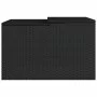 Black synthetic rattan lawnmower robot shed 86x90x52/57cm by , Lawn Mower Covers - Ref: Foro24-365404, Price: 99,46 €, Discou...
