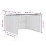 Black synthetic rattan lawnmower robot shed 86x90x52/57cm by , Lawn Mower Covers - Ref: Foro24-365404, Price: 99,46 €, Discou...