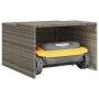 Gray synthetic rattan lawnmower robot shed 86x90x52/57cm by , Lawn Mower Covers - Ref: Foro24-365406, Price: 100,97 €, Discou...