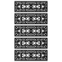 Alfombrillas de escalera de goma 5 uds 25x75 cm de , Alfombrillas para escalones - Ref: Foro24-155628, Precio: 39,59 €, Descu...