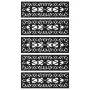 Alfombrillas de escalera de goma 5 uds 25x75 cm de , Alfombrillas para escalones - Ref: Foro24-155628, Precio: 38,60 €, Descu...