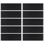 Rubber stair mats 10 pcs rubber 25x75 cm by , Stair mats - Ref: Foro24-155637, Price: 52,62 €, Discount: %