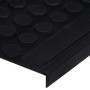 Gummi-Stufenmatten 10 Stück Gummi 25x75 cm von , Treppenmatten - Ref: Foro24-155637, Preis: 52,62 €, Rabatt: %