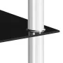 Mesa auxiliar vidrio templado negra 45x50x45 cm de vidaXL, Mesas auxiliares - Ref: Foro24-249530, Precio: 48,24 €, Descuento: %