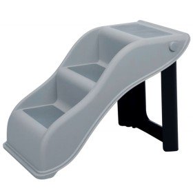 TRIXIE Escalera plegable para mascotas gris claro 39475