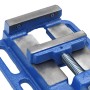 Drill press vise, blue cast iron, 100 mm by , column drill - Ref: Foro24-154632, Price: 34,47 €, Discount: %