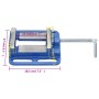 Bohrbacke aus blauem Gusseisen 100 mm von , Säulenbohrmaschine - Ref: Foro24-154632, Preis: 34,47 €, Rabatt: %