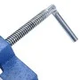 Blue cast iron drill clamp 121 mm by , column drill - Ref: Foro24-154633, Price: 30,25 €, Discount: %