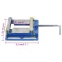 Mordaza para taladro hierro fundido azul 121 mm de , Taladradora de columna - Ref: Foro24-154633, Precio: 30,77 €, Descuento: %