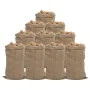Jute bags 10 units 65x135 cm 100% jute 340 g/m² by , Suitcases and travel bags - Ref: Foro24-155786, Price: 51,28 €, Discount: %